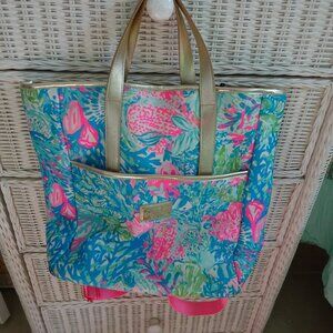 Lilly Pulitzer backpack/tote